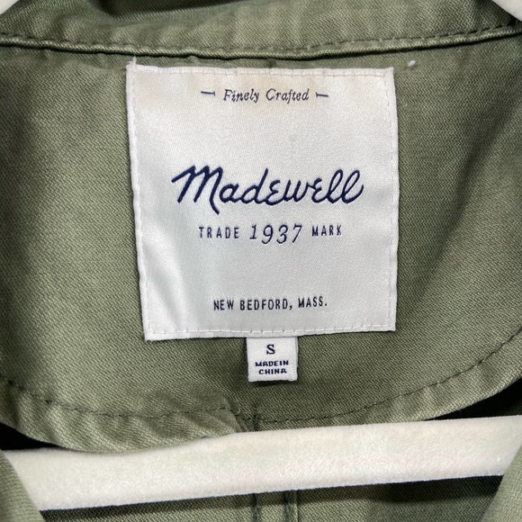 Madewell Olive Green Utility Jacket - Picture 3 of 8